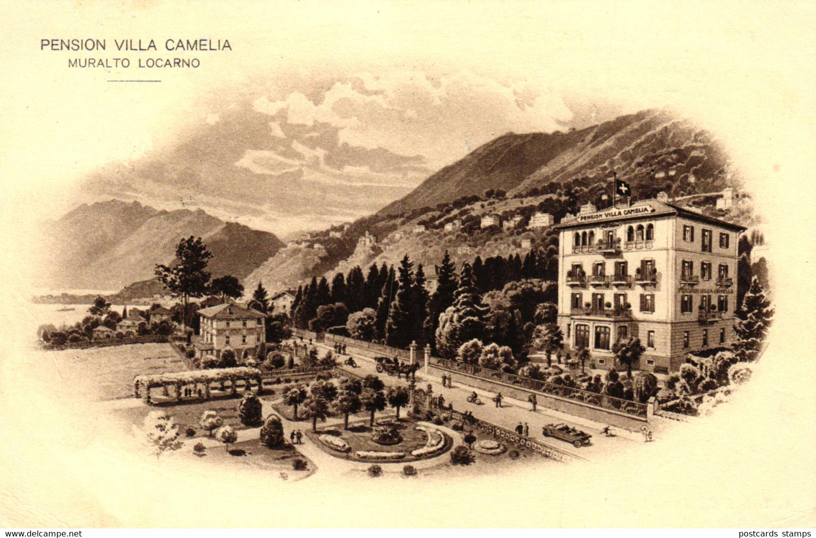 Locarno, Muralto, Pension Villa Camelia, 1929 - Muralto