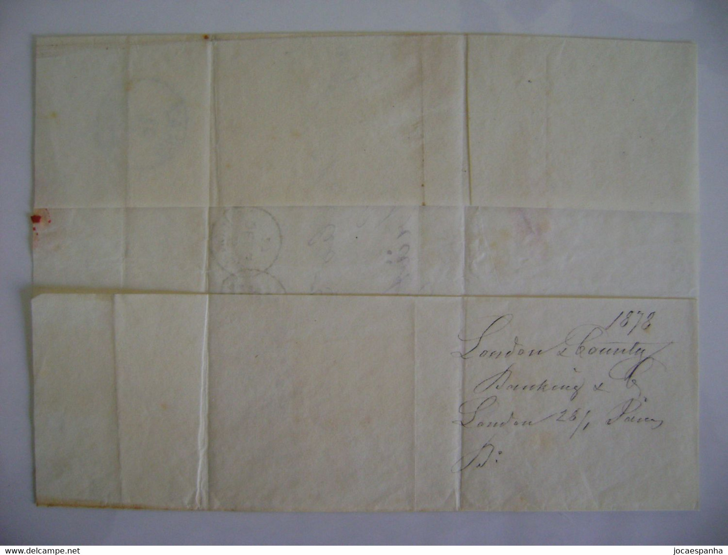 GREAT BRITAIN - LETTER SENT FROM LONDON TO GRAZ (AUSTRIA) IN 1877 IN THE STATE - Covers & Documents