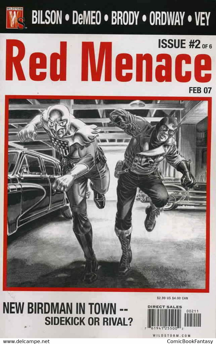 Red Menace #2 2007 WildStorm - NM - Otros Editores
