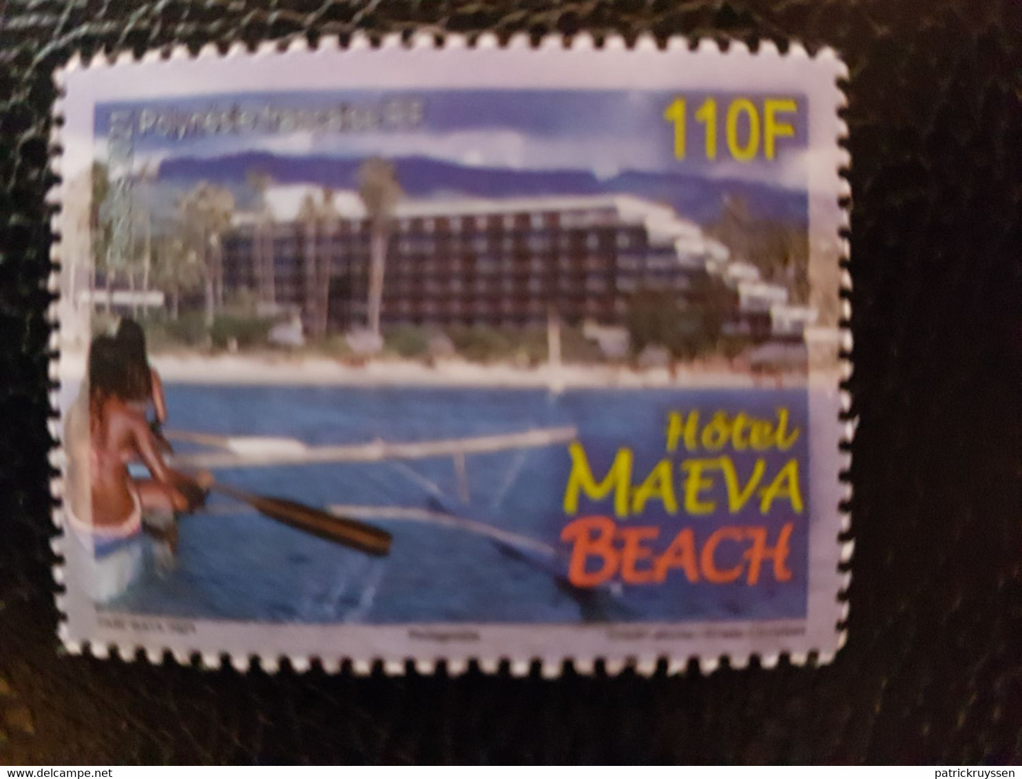 Polynesia 2021 Polynesie Mythical Hotel MAEVA BEACH Landscape Tourisme Boat 1v - Ungebraucht