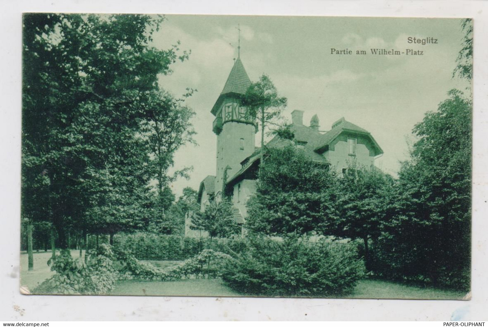 1000 BERLIN - STEGLITZ, Partie Am Wilhelm-Platz, 1910 - Steglitz