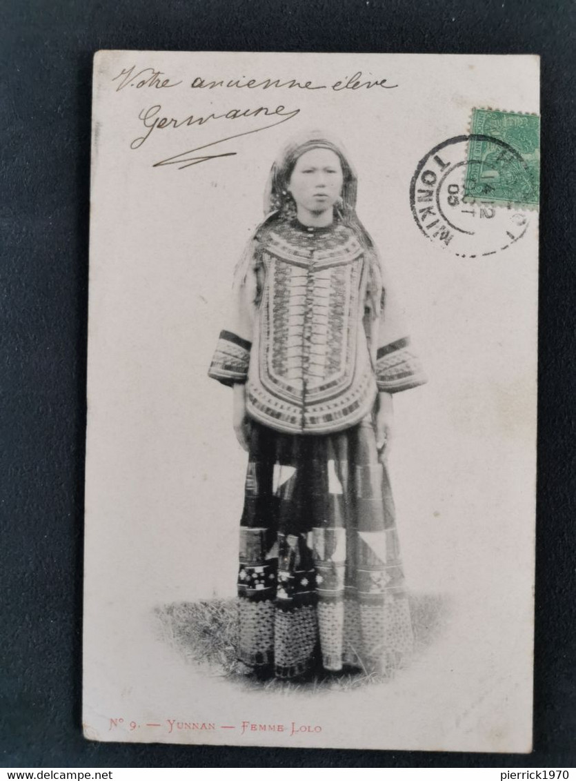 CPA / YUNNAN / FEMME LOLO - China