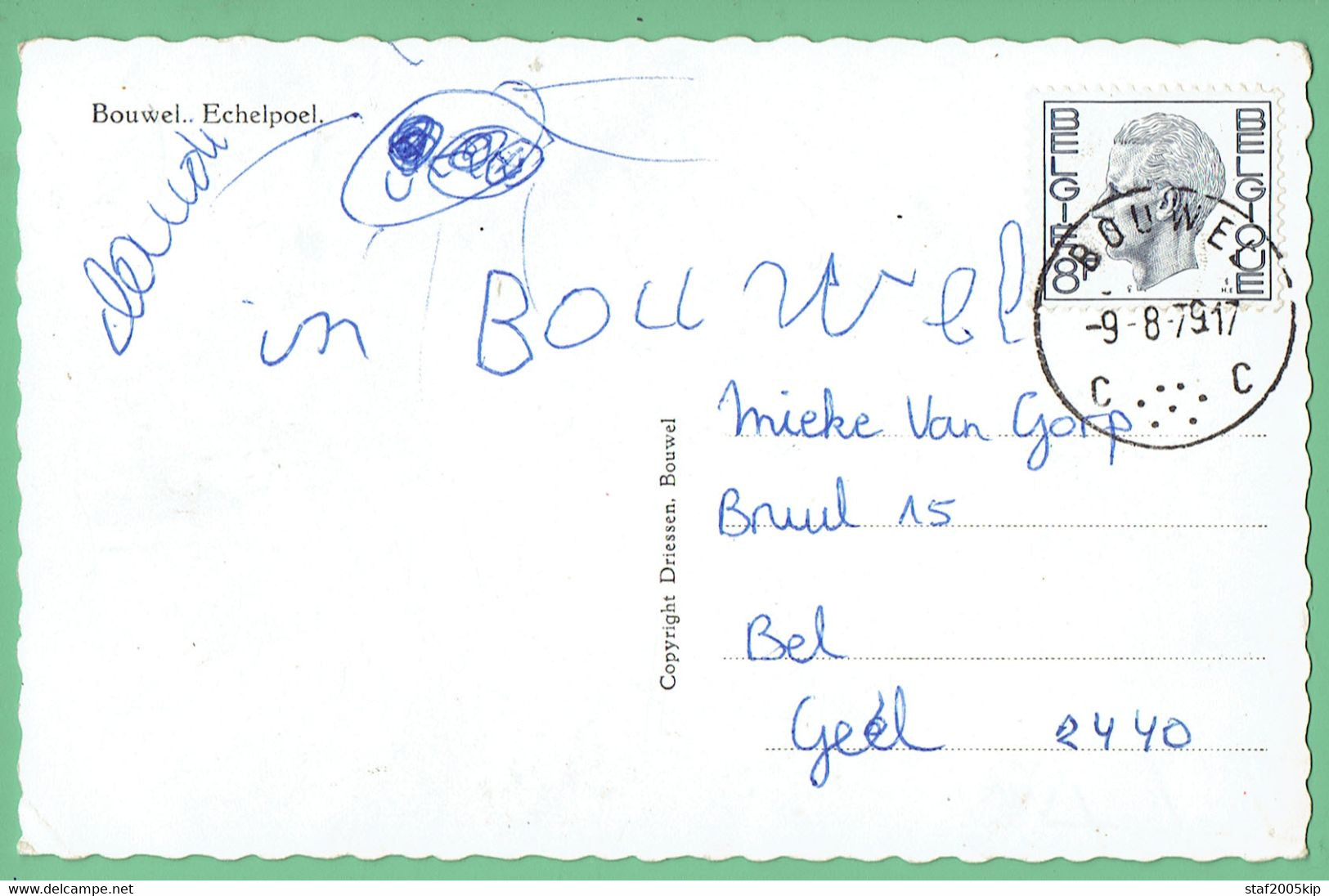 Bouwel - Echelpoel - Molen - 1979 - Grobbendonk