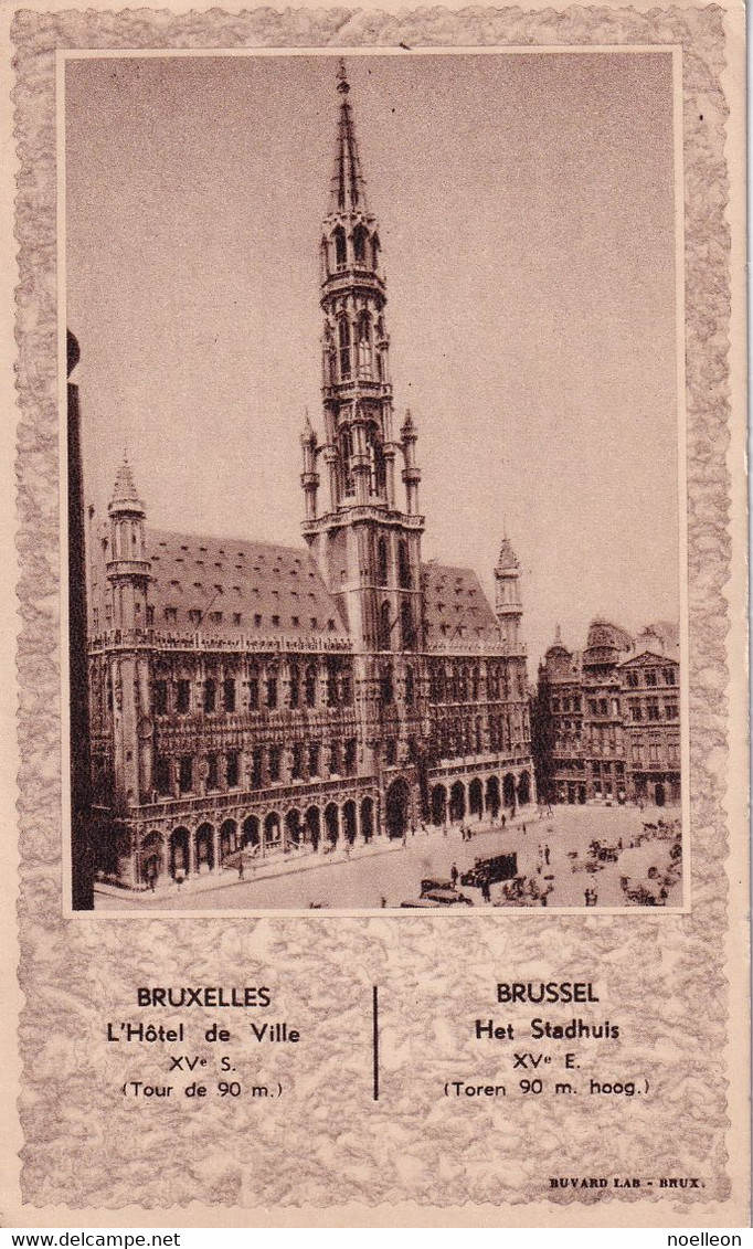 Buvard - Bruxelles - L'hôtel De Ville - Autres & Non Classés