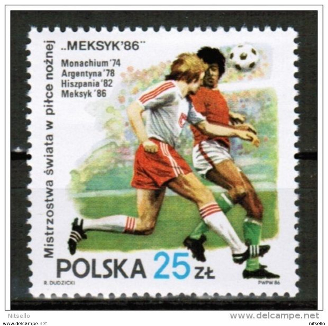 LOTE 1787 ///  POLONIA     YVERT Nº:  2838   **MNH   CATALOG/COTE: 1.75€      ****LIQUIDATION***** - Nuevos