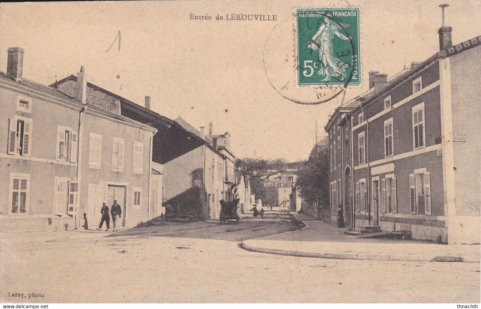 LEROUVILLE - Entrée De La Ville - Très Bon état - Lerouville