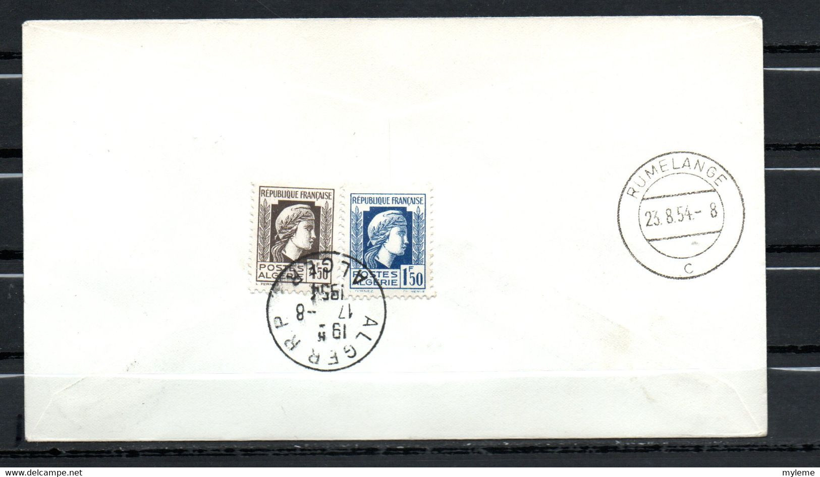 AC-2 Algérie FDC N° 315 + Timbre Au Dos    Autres A Saisir !!! - FDC