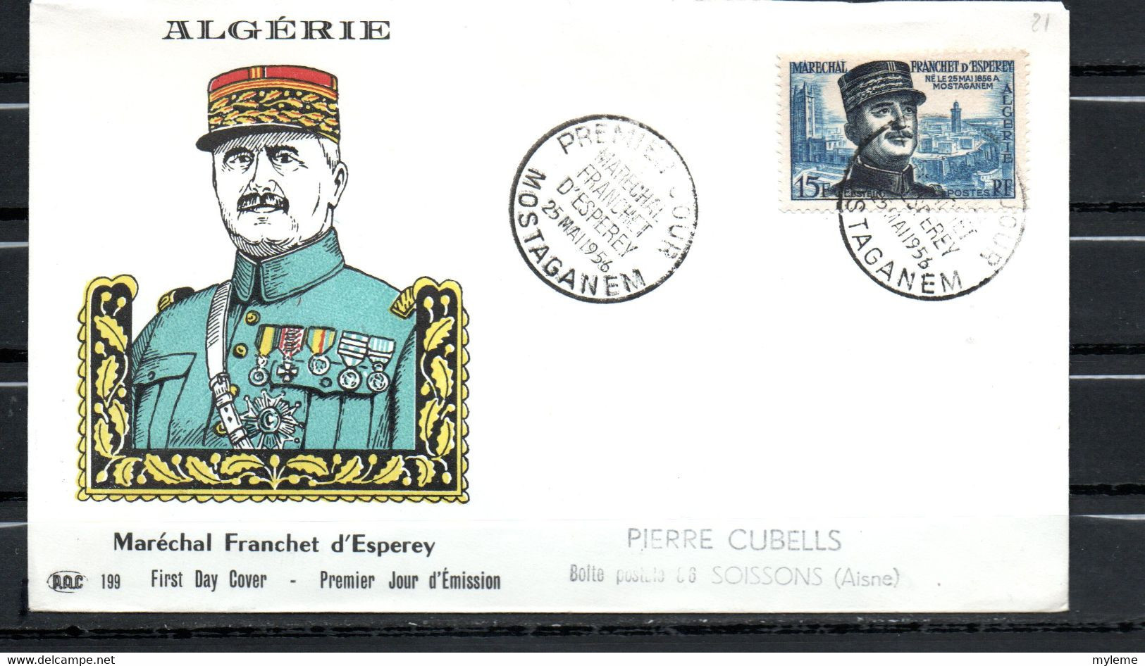 AC-2 Algérie FDC N° 336    Autres A Saisir !!! - FDC