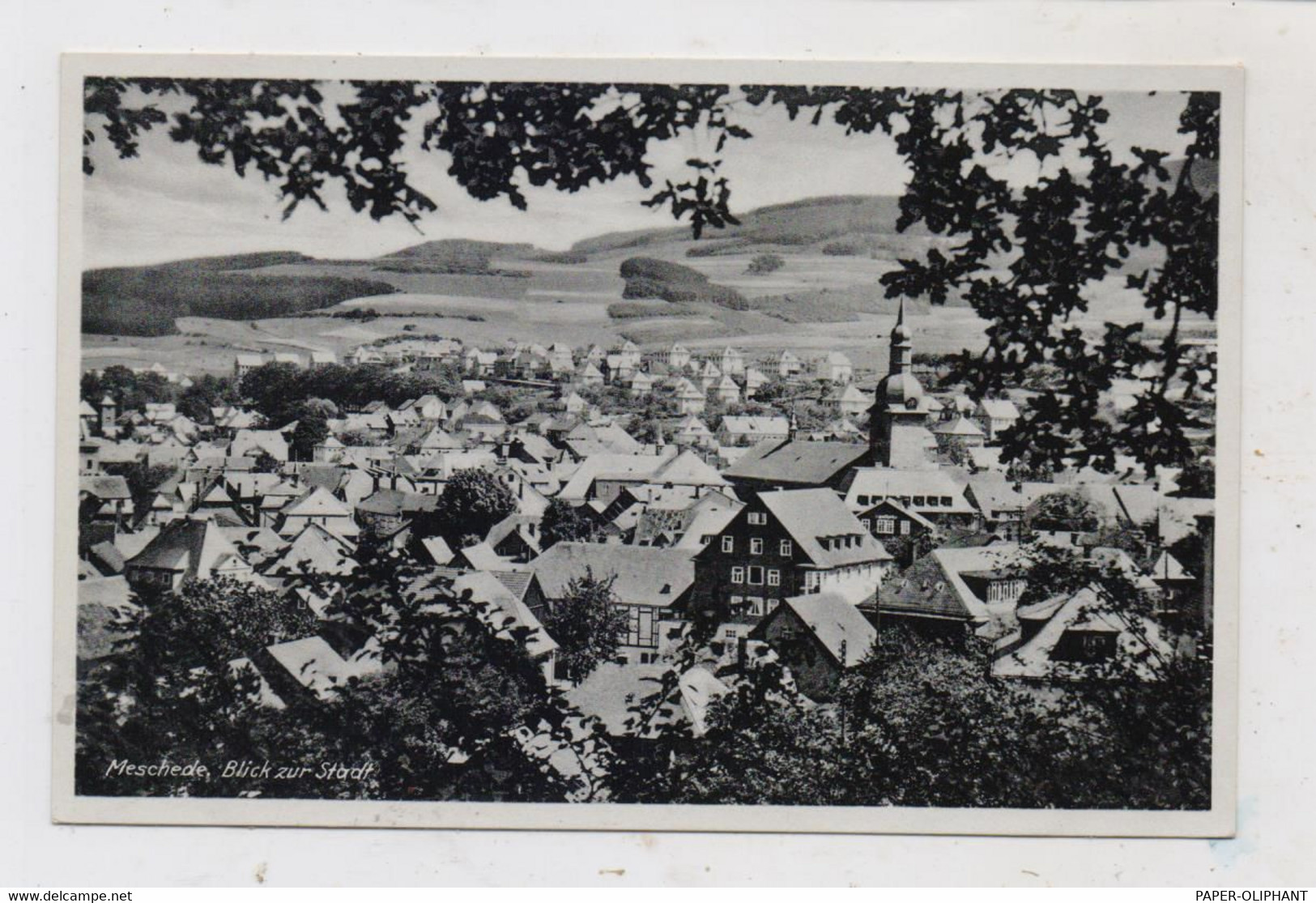 5778 MESCHEDE, Blick Auf Die Stadt, 1940 - Meschede