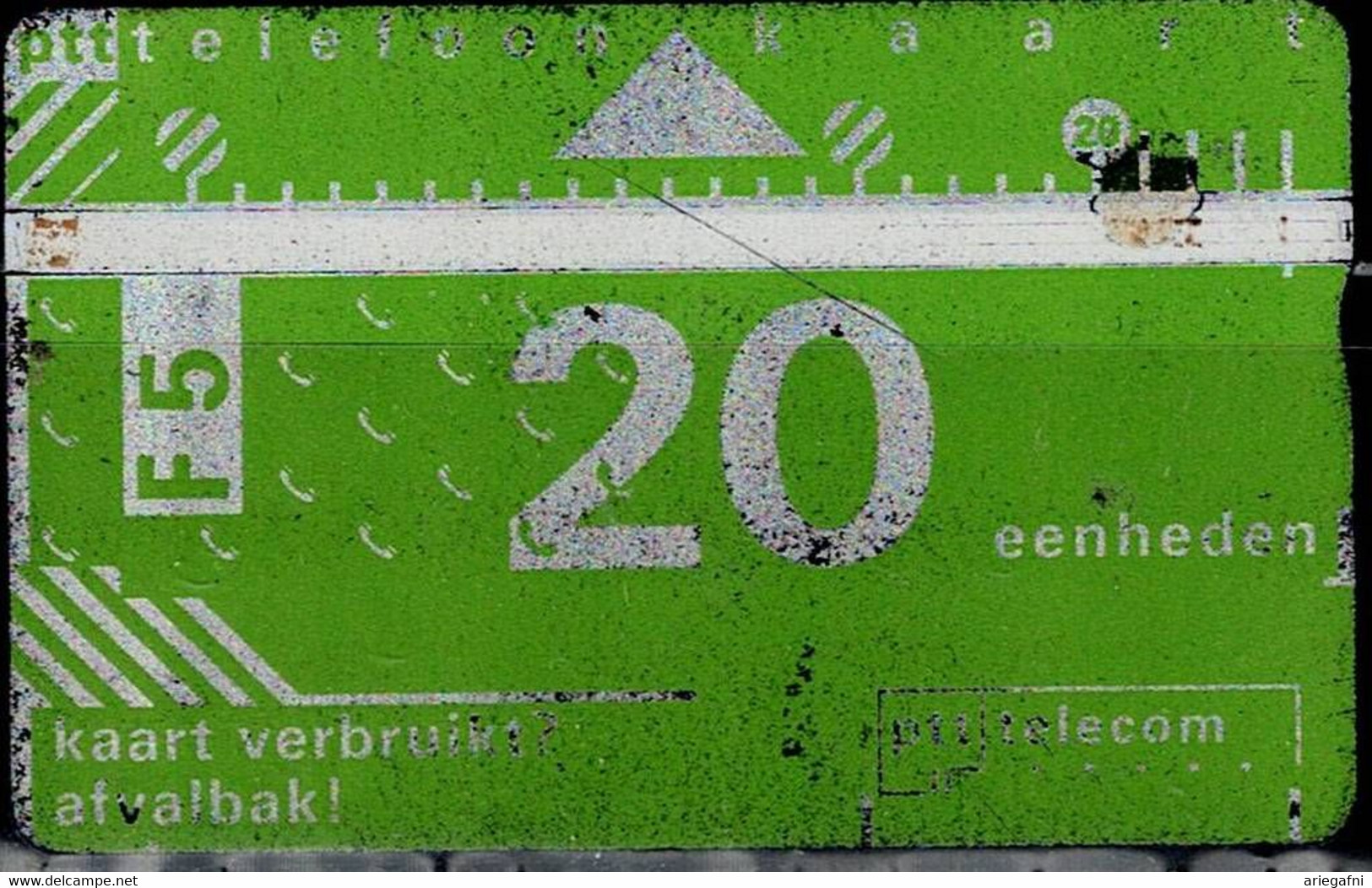NETHERLANDS 1993 PHONECARD  20 USED VF!! - Publiques