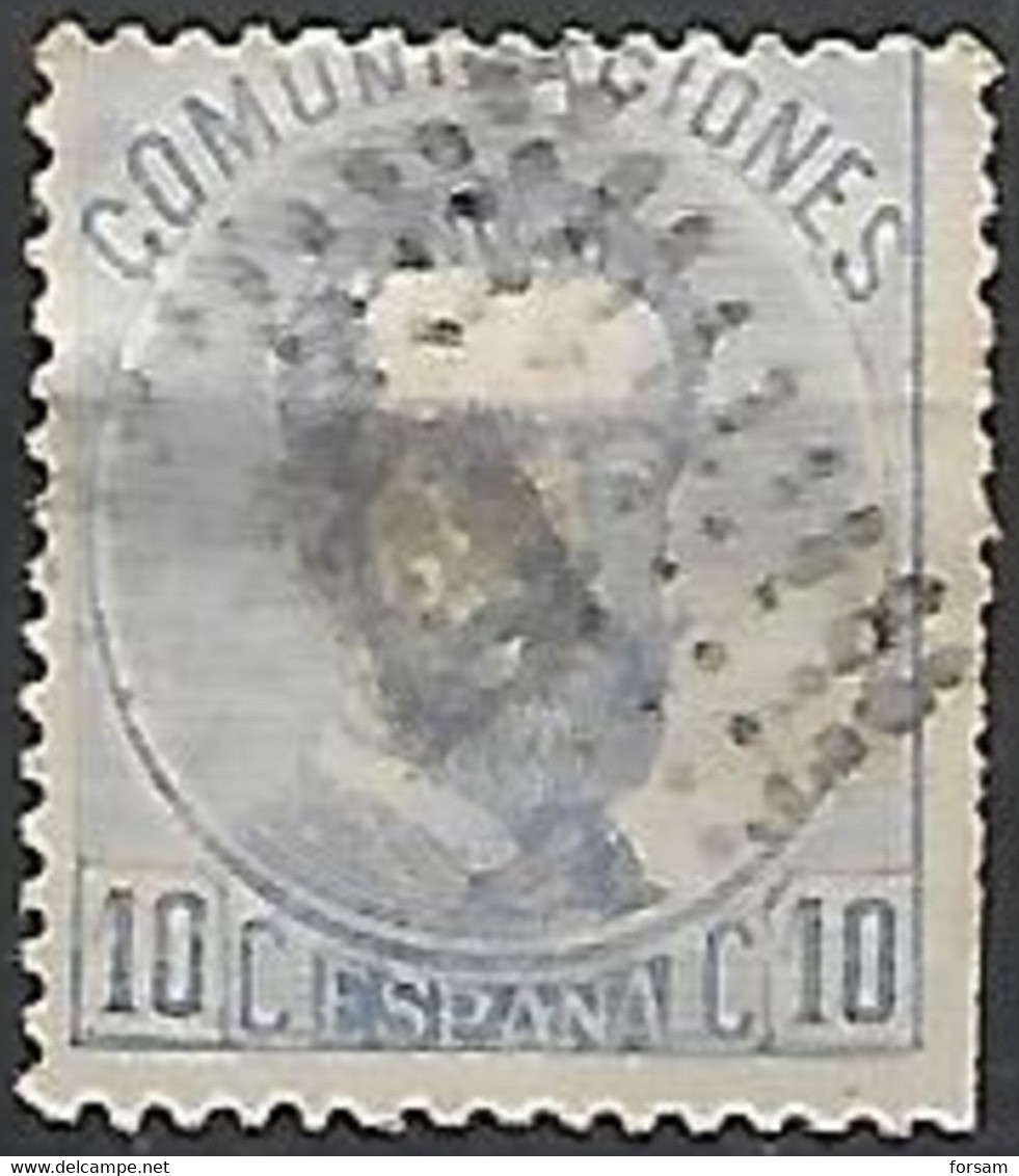 SPAIN..1873..Michel # 122...used. - Usados