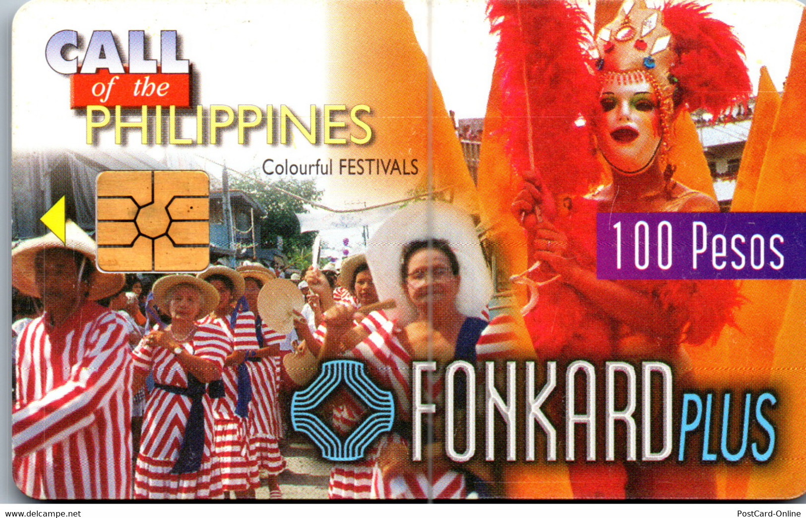 31404 - Philippines - Fonkard Plus , Festival , PLDT - Philippines