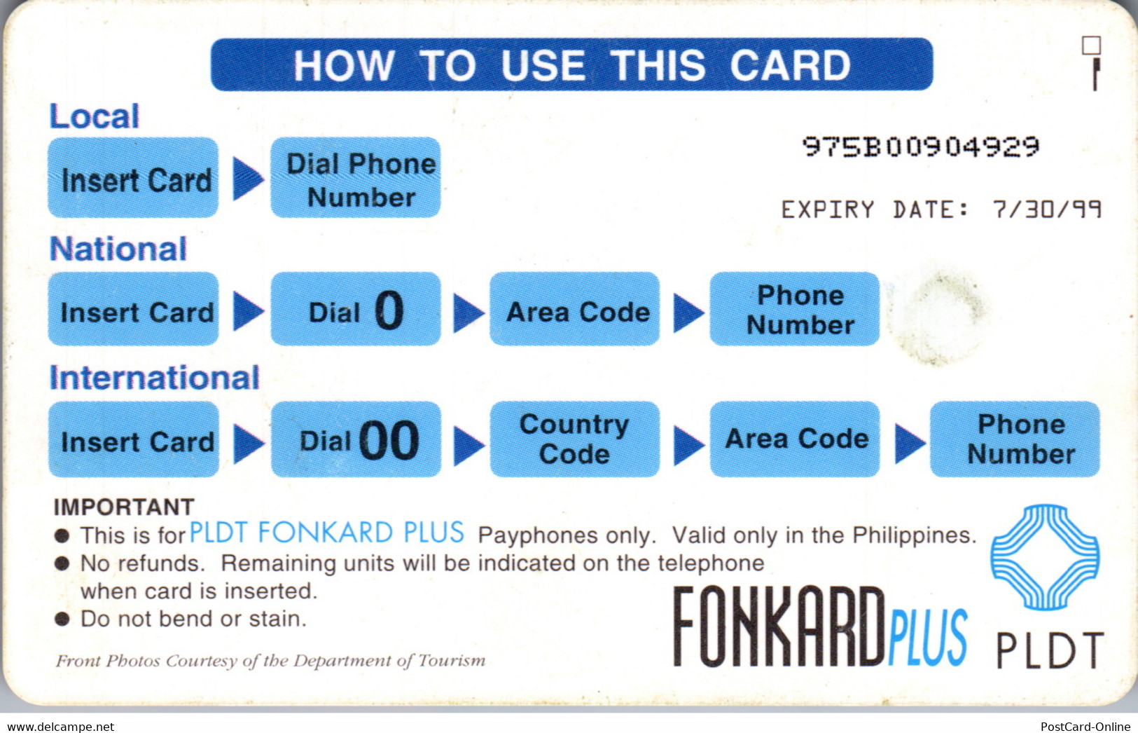 31404 - Philippines - Fonkard Plus , Festival , PLDT - Philippinen