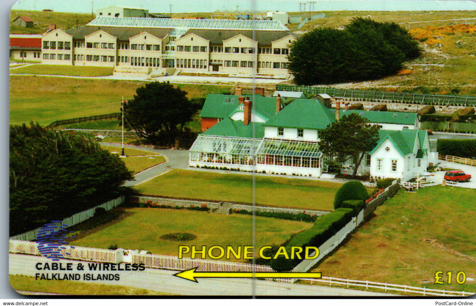 31421 - Falkland Island - Cable & Wireless , Government House And The Community School - Falkland