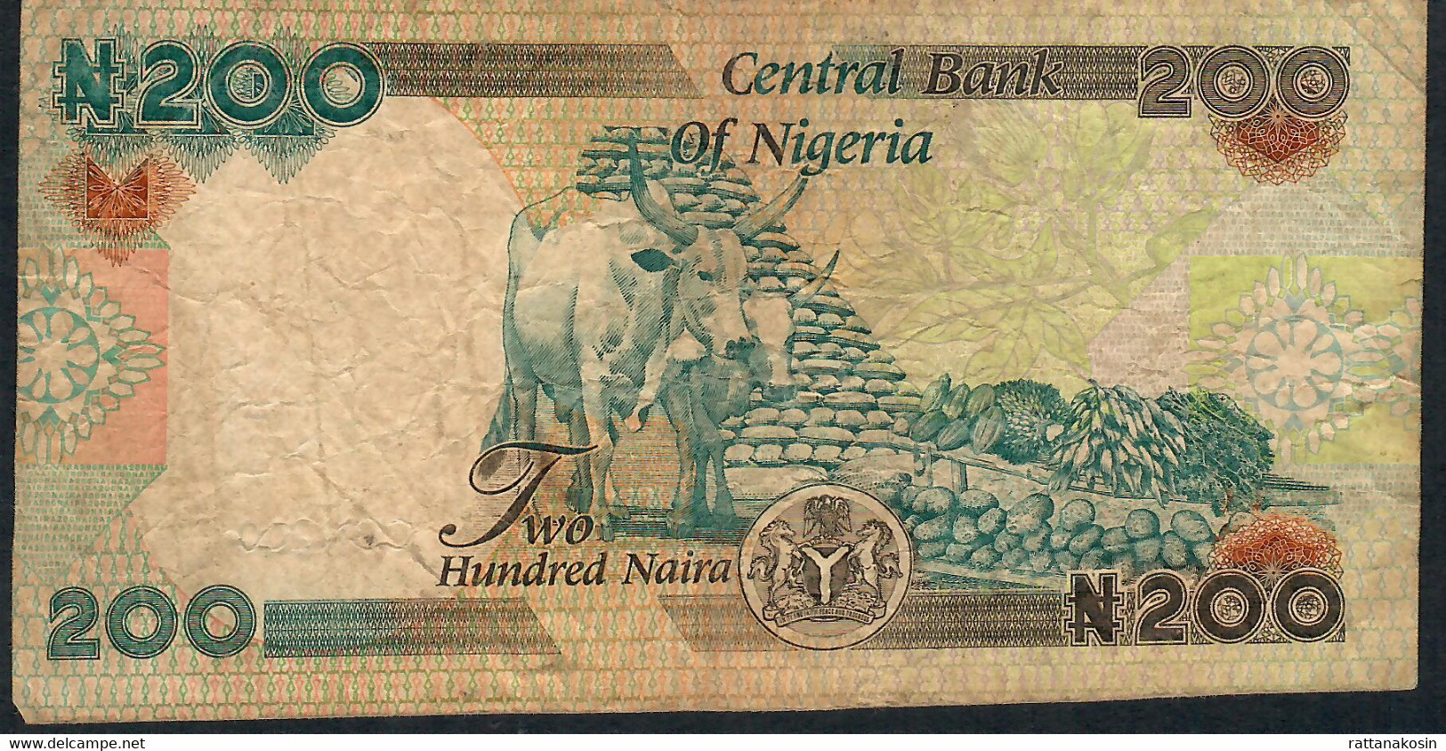 NIGERIA P29n  200 NAIRA 2010  Signature 18 FINE - Nigeria