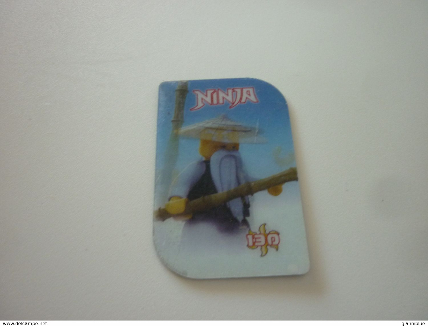 Lego Ninja 3D Greek Edition Metal Card Tag #130 - Unclassified