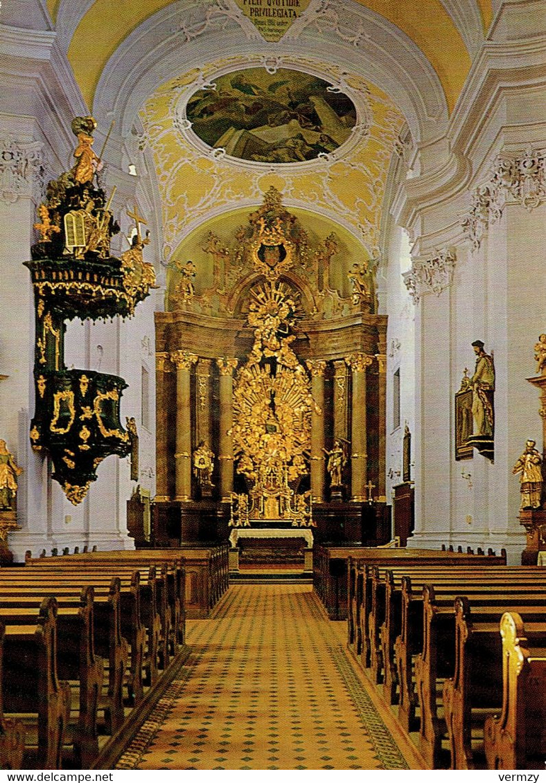 LINZ PÖSTLINGBERG : Kircheninneres - Linz Pöstlingberg