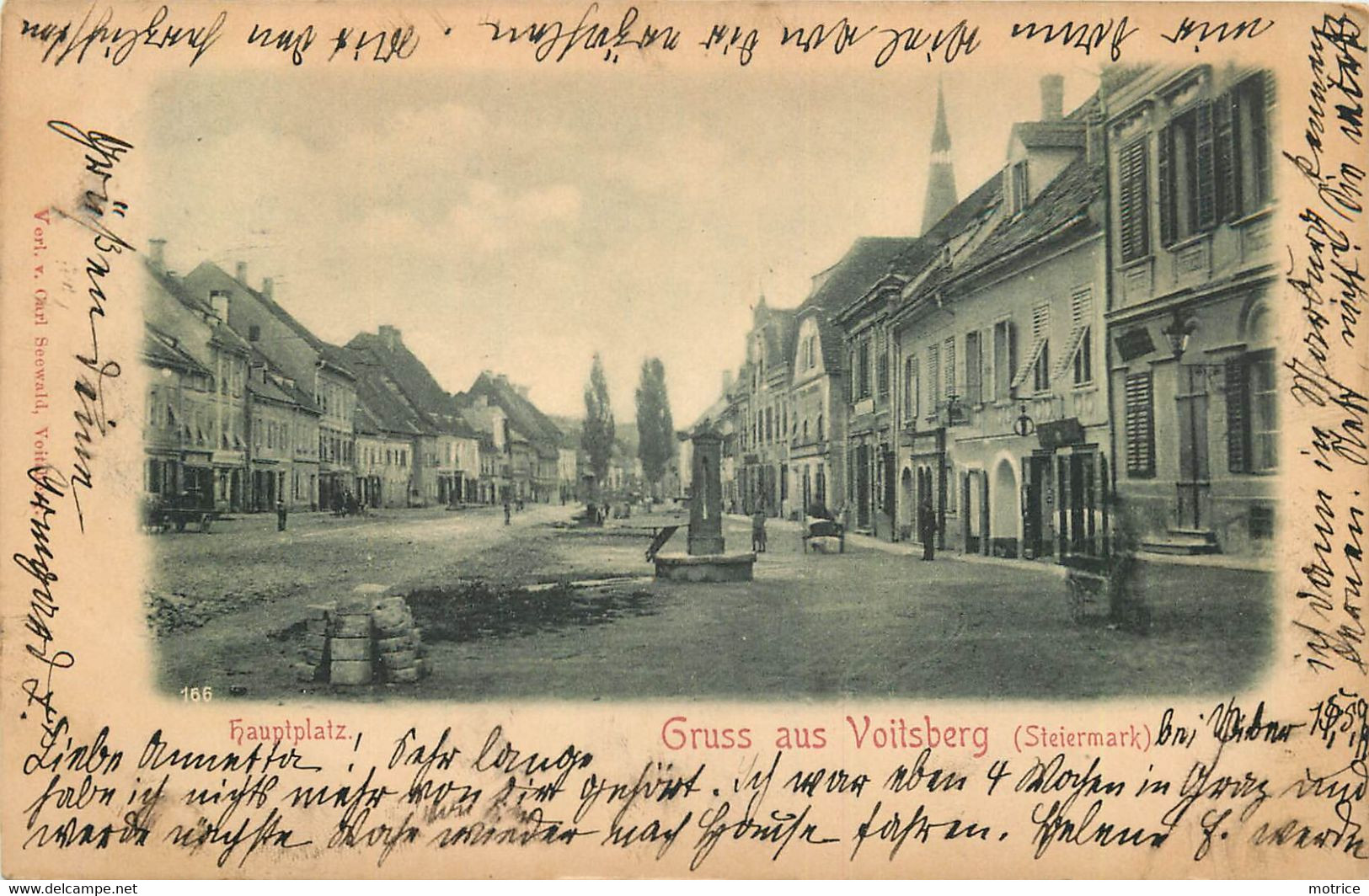 GRUSS AUS VOITSBERG (Steiermark) - Hauptplatz. - Voitsberg