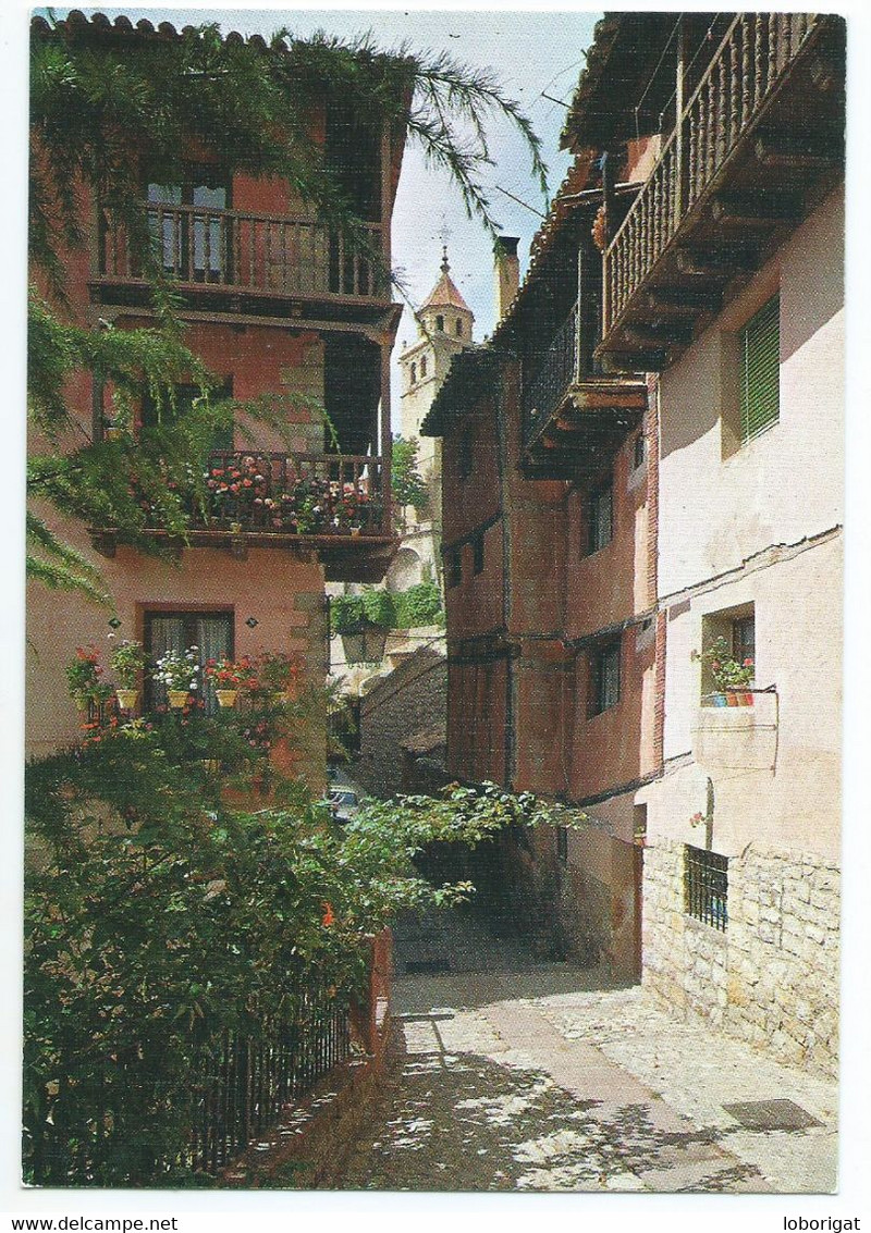 CALLE EXCELENTISIMA DIPUTACIÓN.-  ALBARRACIN - TERUEL.- ( ESPAÑA ) - Teruel