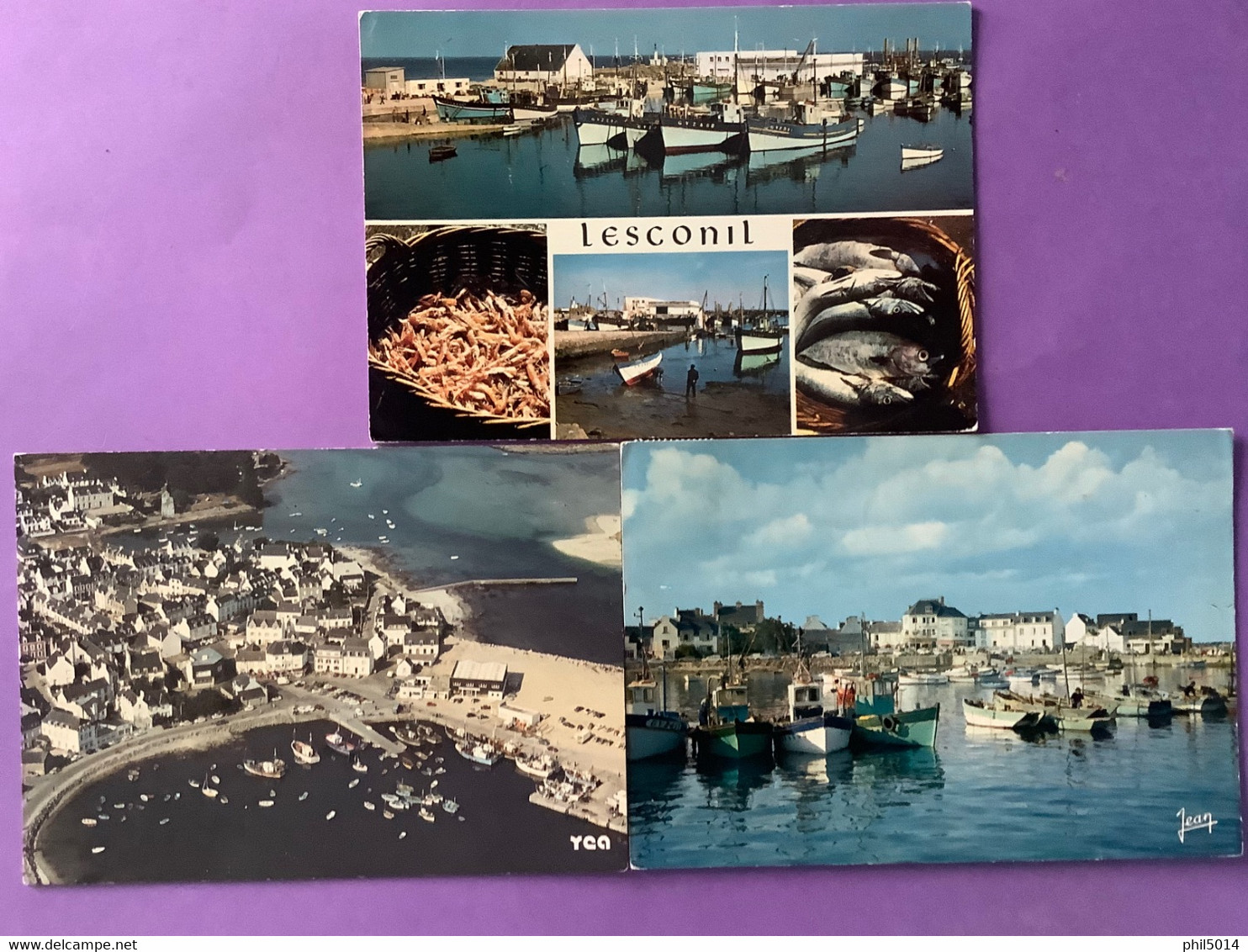 29   Lot De 3 CPSM De LESCONIL      Bon état   Port 20g - Lesconil