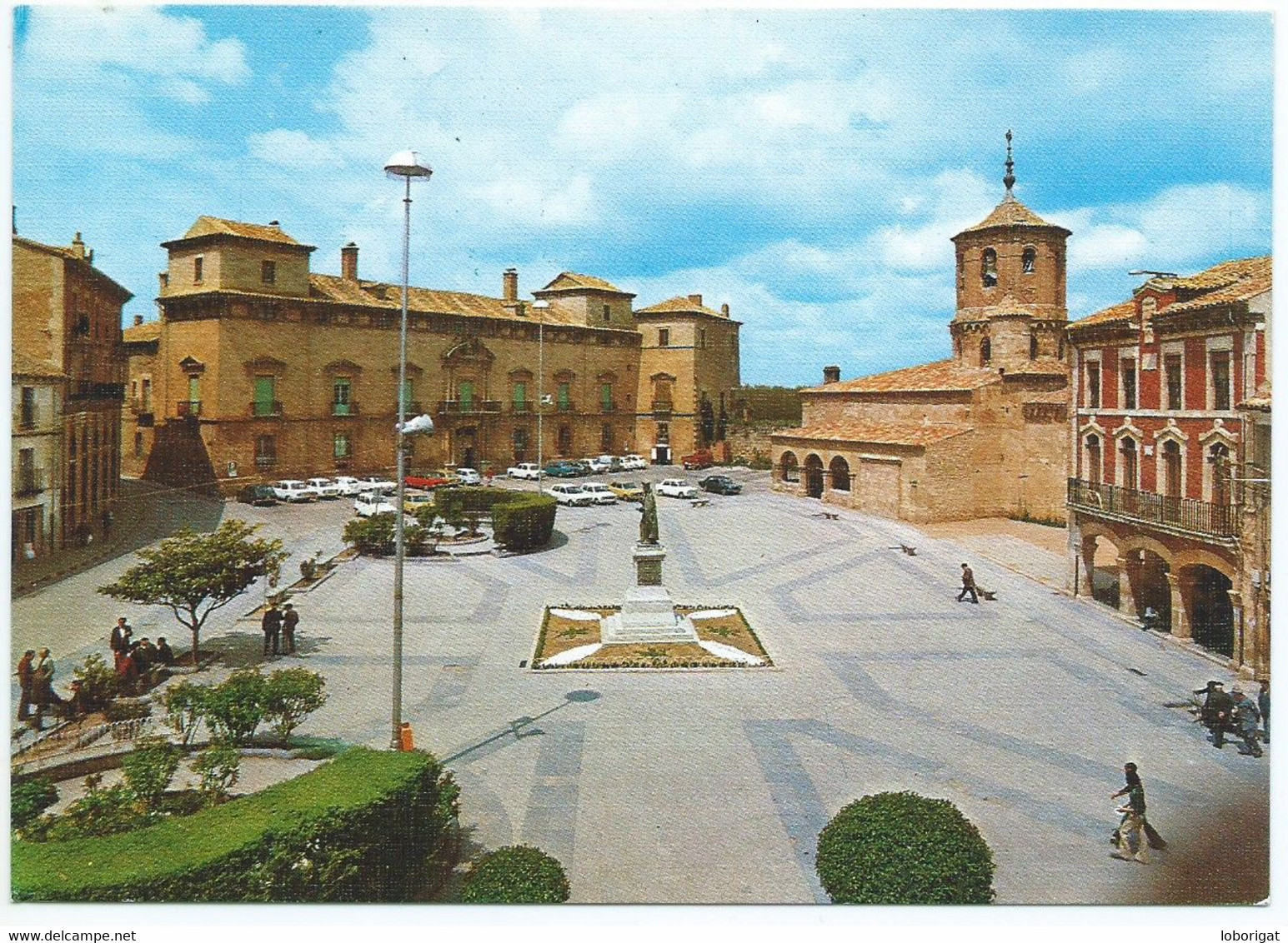 VISTA PANORAMICA DE LA PLAZA MAYOR.-  ALMAZAN / SORIA.- ( ESPAÑA). - Soria