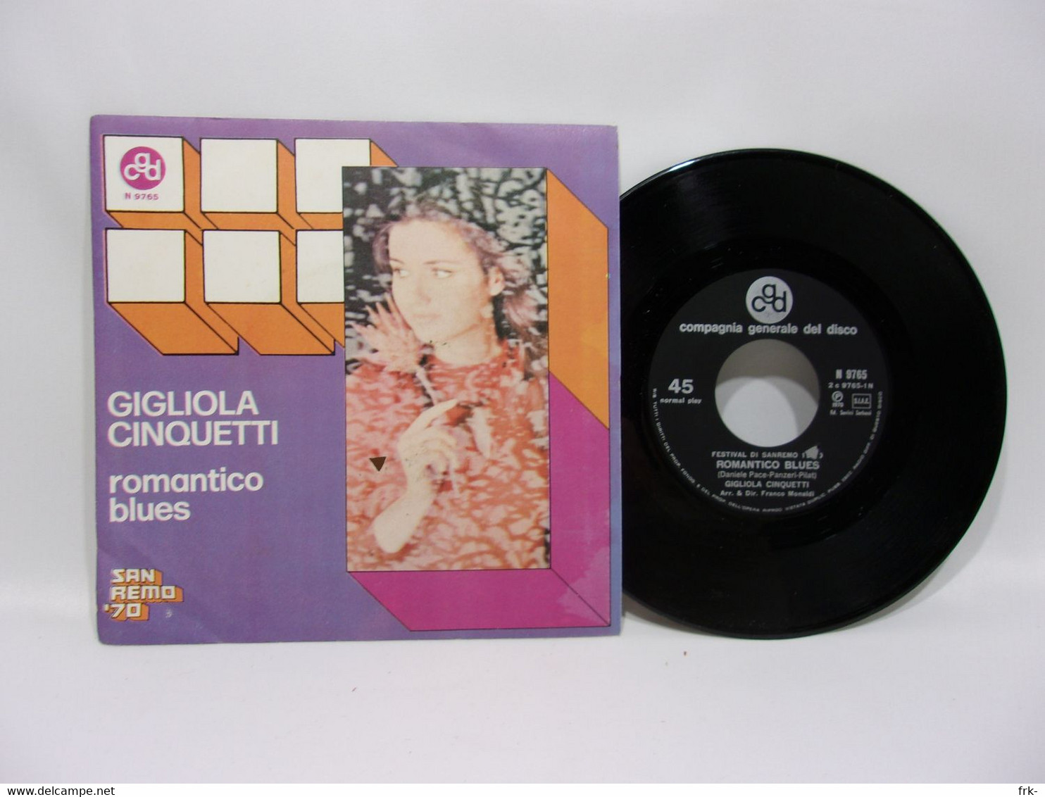 Gigliola Cinquetti - Romantico Blues - 45 T - Maxi-Single