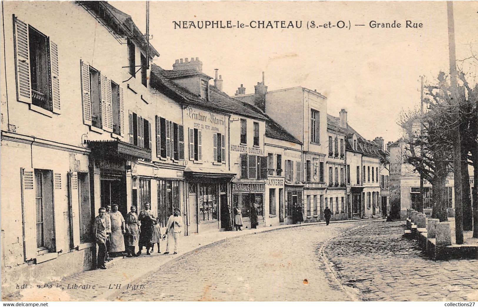 78-NEAUPHLE-LE-CHÂTEAU-  GRANDE RUE - Neauphle Le Chateau