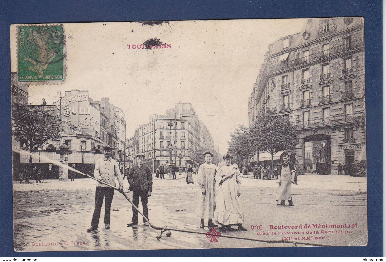 CPA Tout Paris N° 920 Métier Circulé - Loten, Series, Verzamelingen