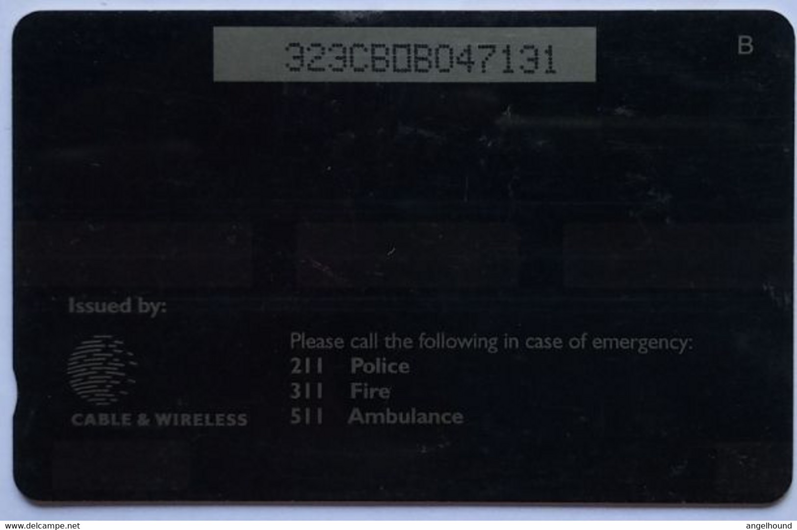 Barbados $10 323CBDB Emergency Services - Barbados (Barbuda)