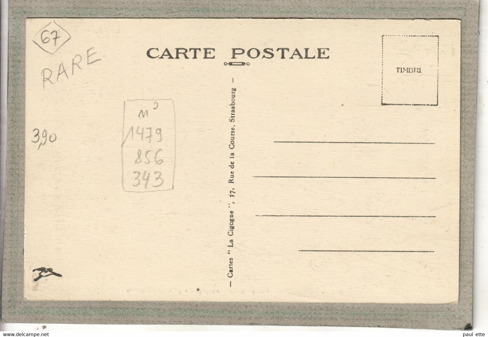 CPA - (67) ROTHAU - Aspect En Vue Aérienne De La Claquette Au Premier Plan Et De La Gare En Arrière Plan - Rothau