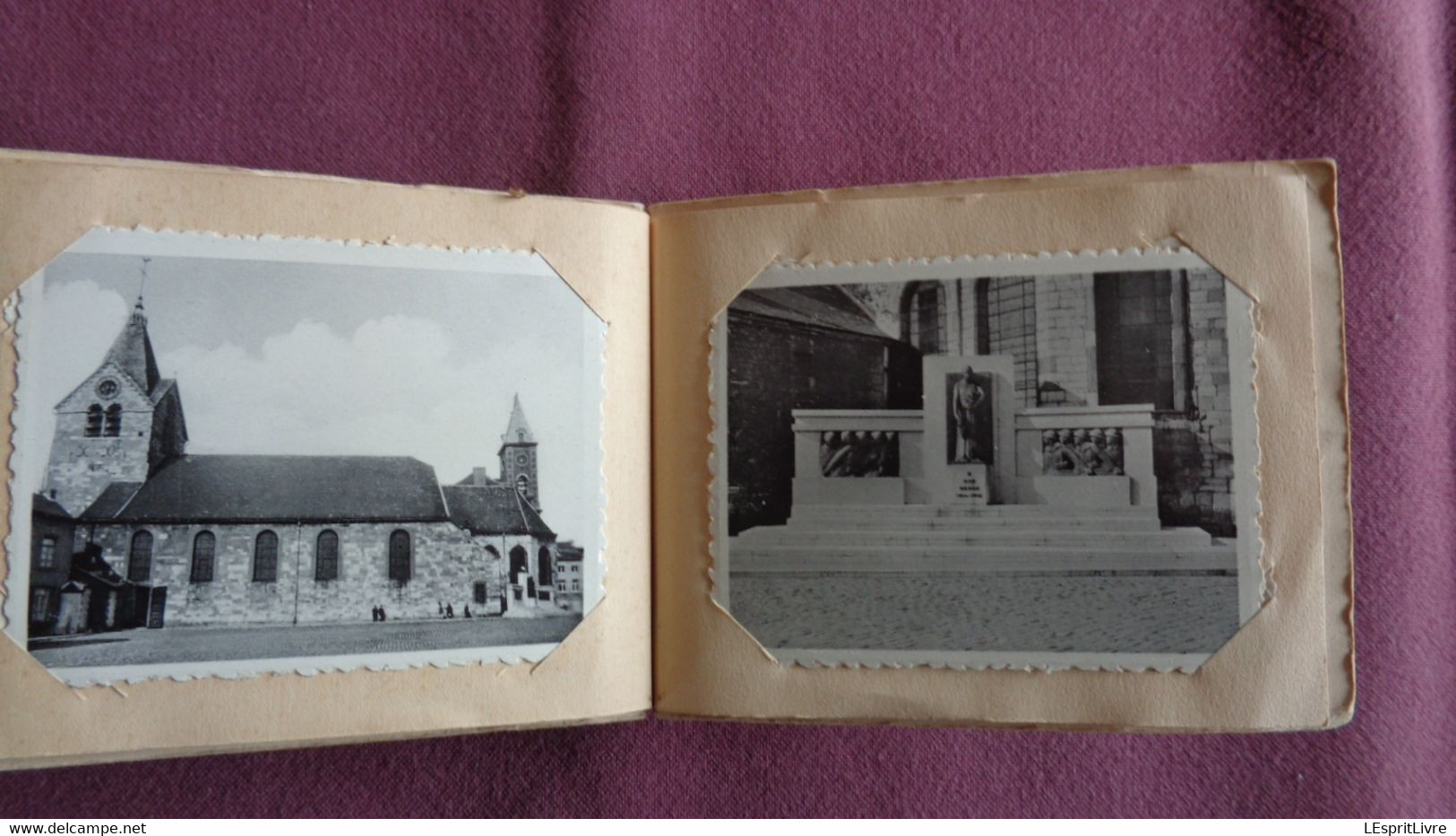 FLEURUS Carnet 10 Snapshots Petites Photographies Série N° 2 Hainaut België Belgique Photo Photographie Edition Stoclet