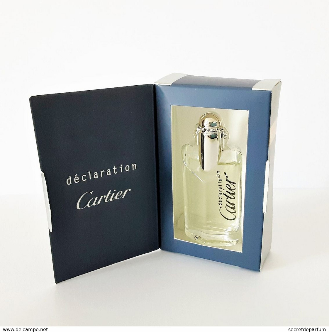 Miniatures De Parfum DECLARATION CARTIER EDT  Pour Homme  4 Ml  + Boite - Miniaturen Flesjes Heer (met Doos)
