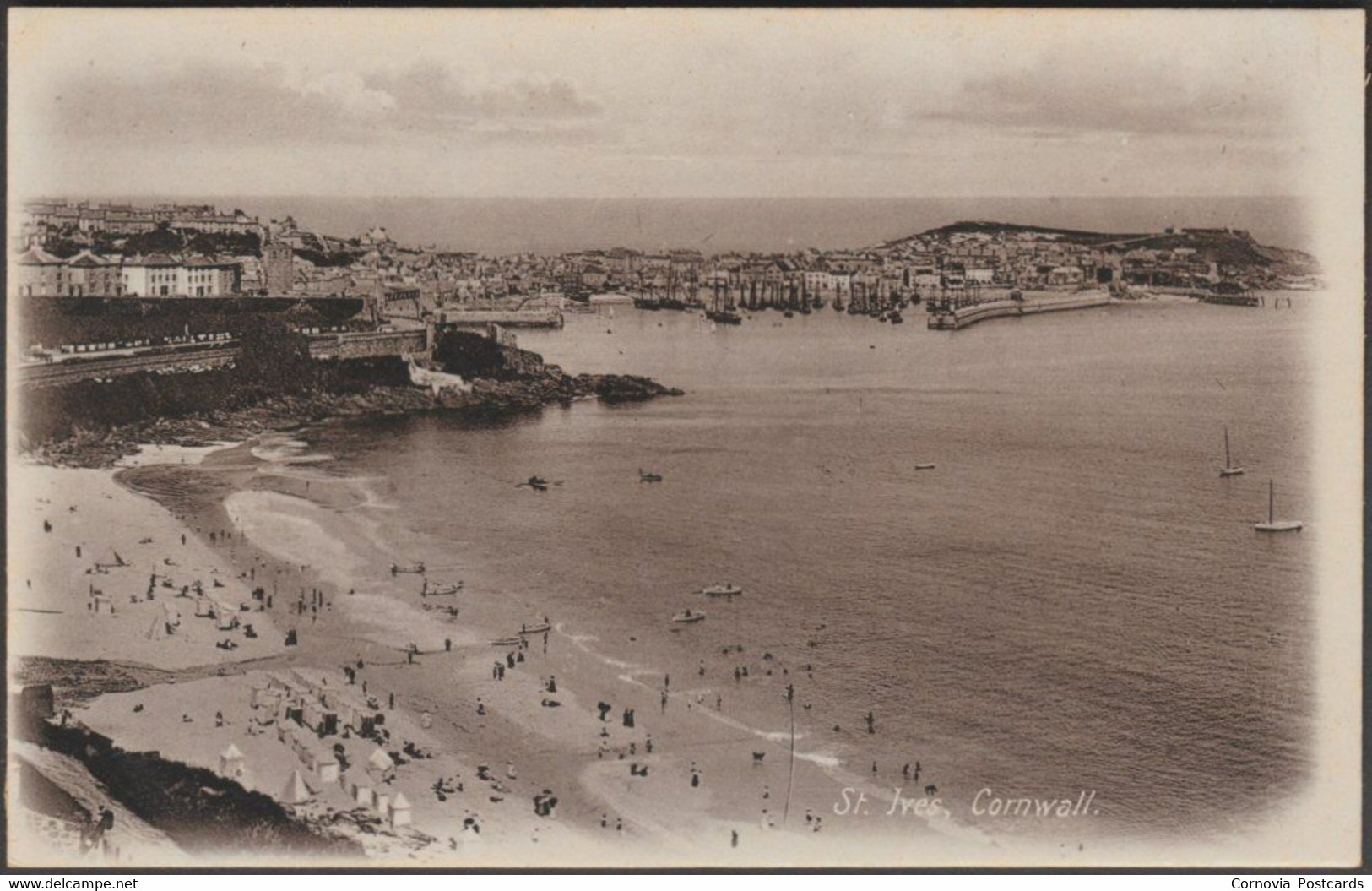 St Ives, Cornwall, C.1905 - J Welch Postcard - St.Ives