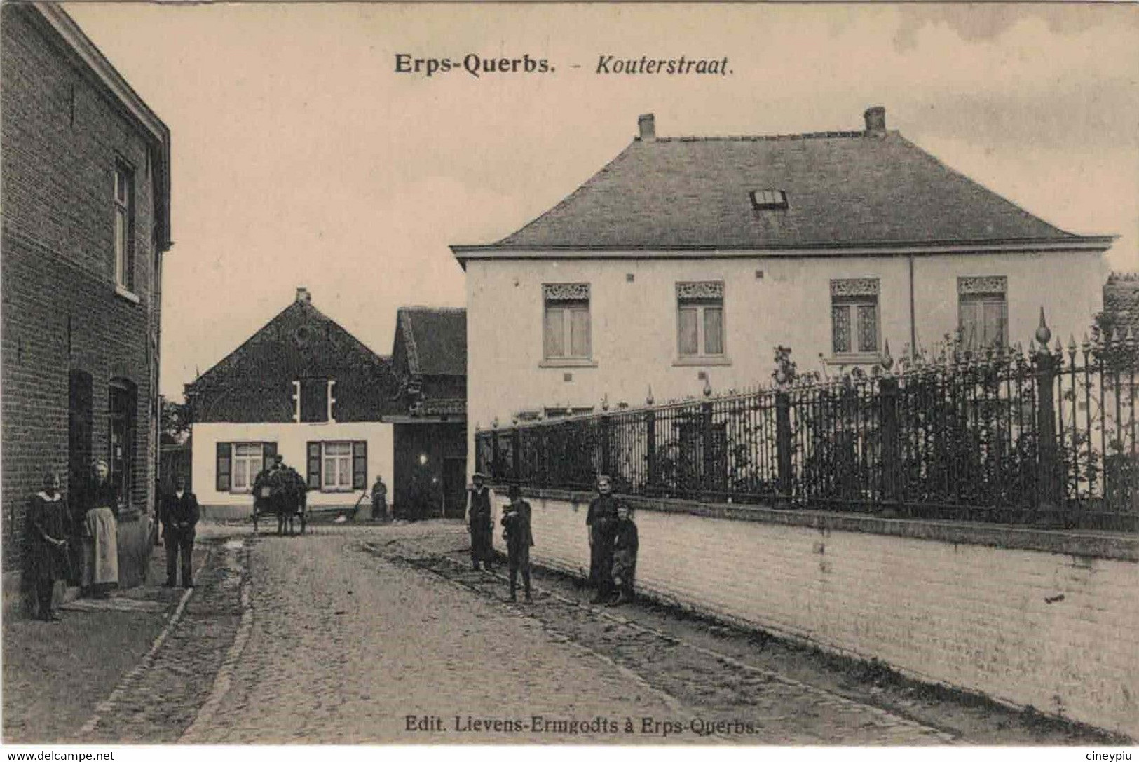 RARE - Erps Querbs - Kouterstraat - Ed. Lievens Ermgodts - Animatie - Kortenberg