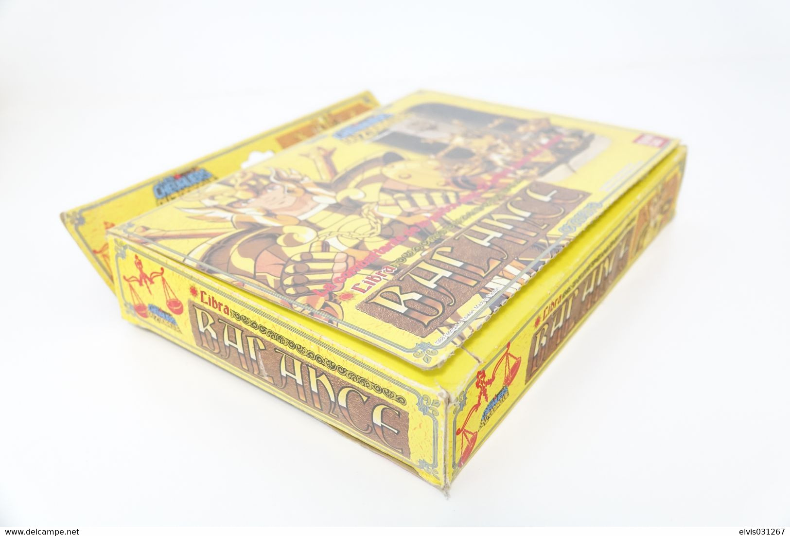 Vintage ACTION FIGURE : SAINT SEIYA : Balance / Dohko W BOX - Original Bandai 1987 - GI JOE - Chevaliers Du Zodiaque - Action Man