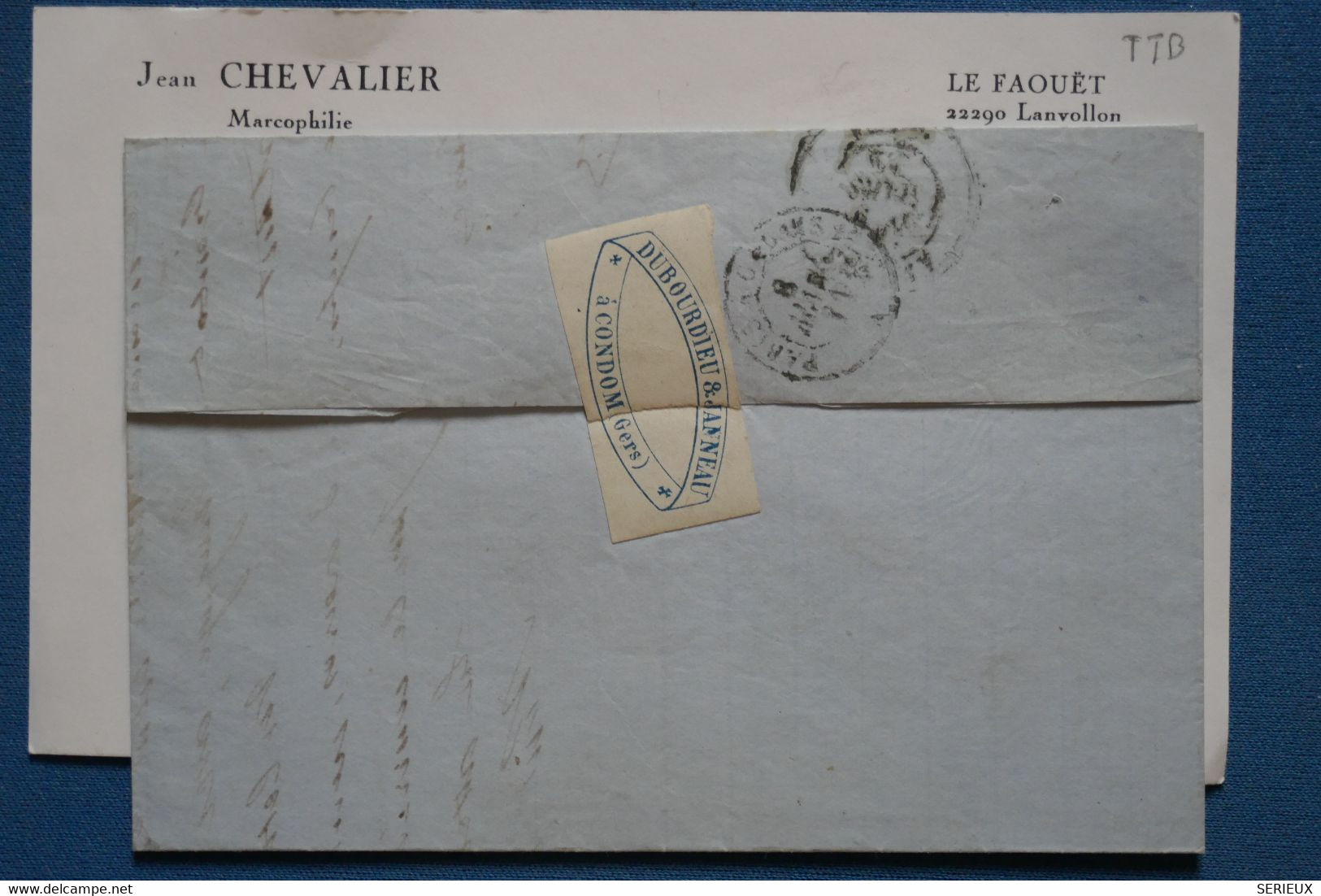 V18  FRANCE BELLE LETTRE  5 03 1871  CONDOM  A  AMIENS   +N° 45A  BIEN MARGE + AFFRANCH. PLAISANT - 1870 Bordeaux Printing