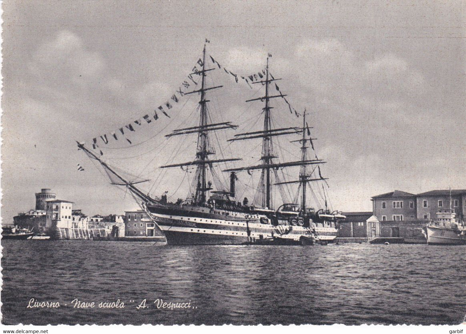 Livorno - Nave Scuola Amerigo Vespucci - Fg Nv - Livorno