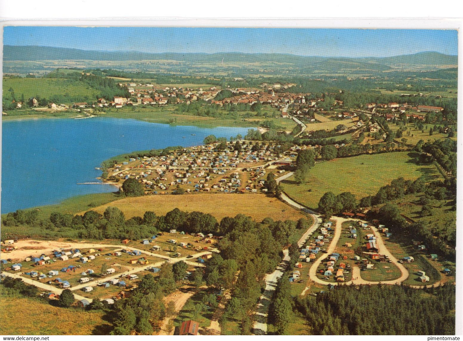 CLAIRVAUX LES LACS LES CAMPINGS VUE AERIENNE - Clairvaux Les Lacs