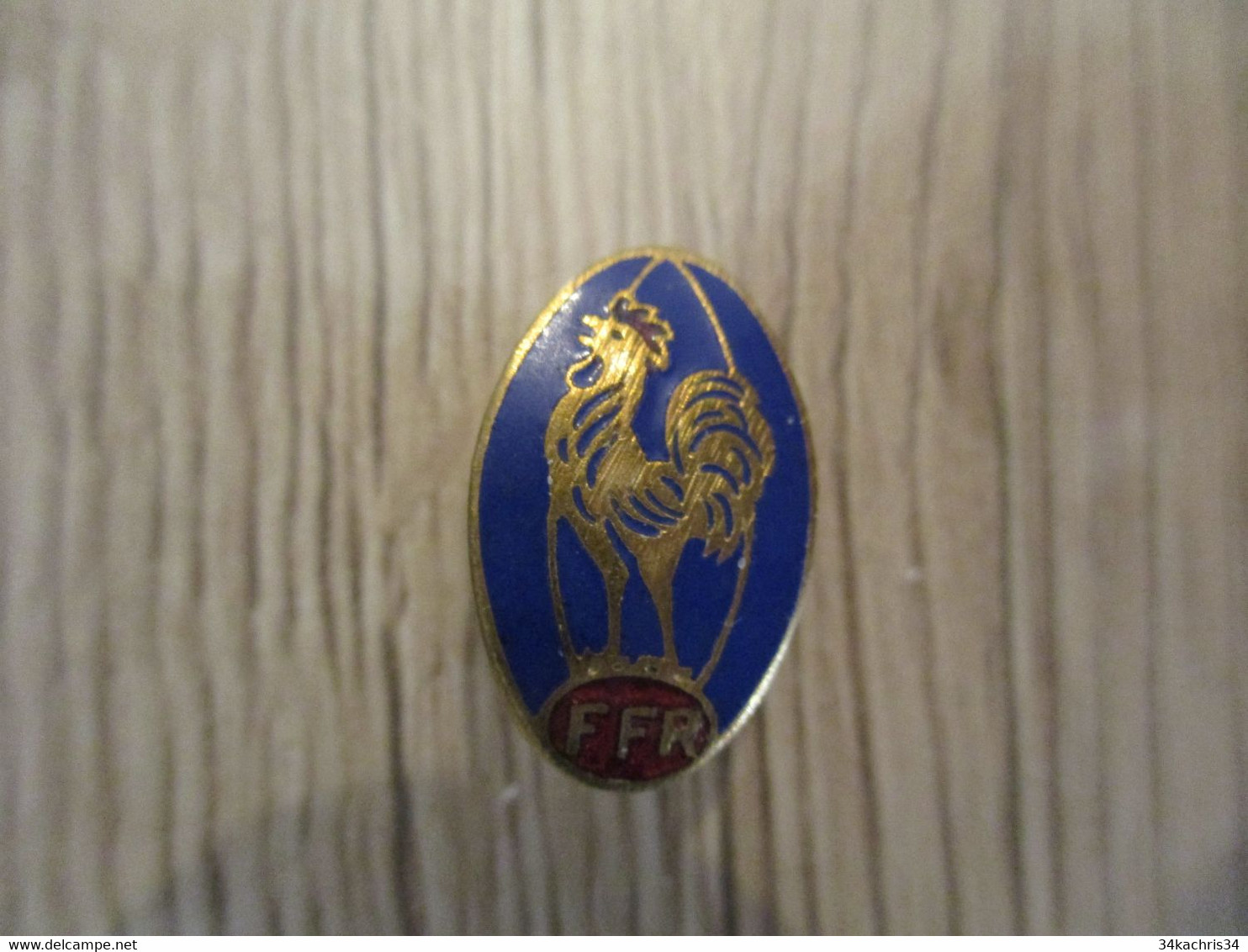 DOM Insigne Pin's Coinderoux Paris FFR Rugby France Coq - Rugby
