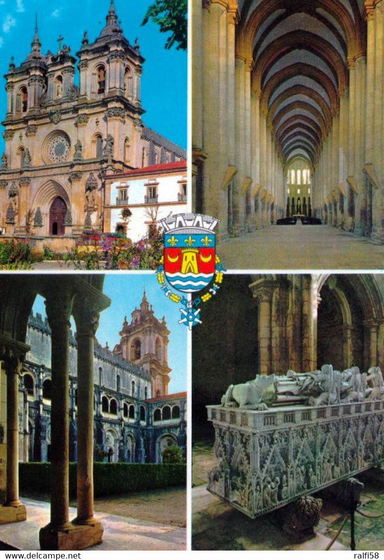 1 AK Portugal * Kloster Alcobaça 12. Jh. - Die Zeigt Auch Innenansichten - Seit 1989 UNESCO Weltkulturerbe * - Autres & Non Classés