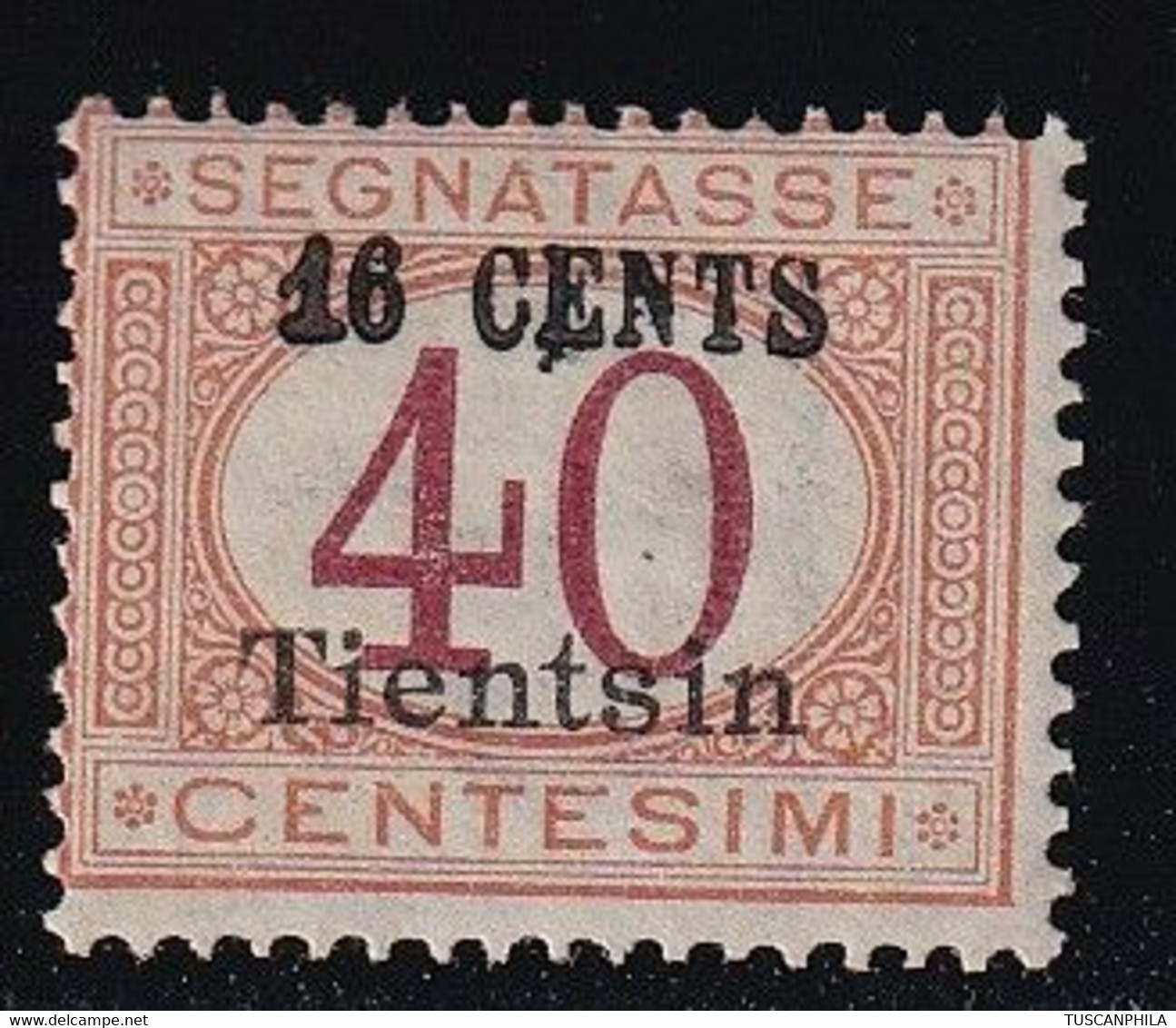 Segnatasse 16 C. Su 40 C. Sass. 8 MLH* Cv 900 - Tientsin