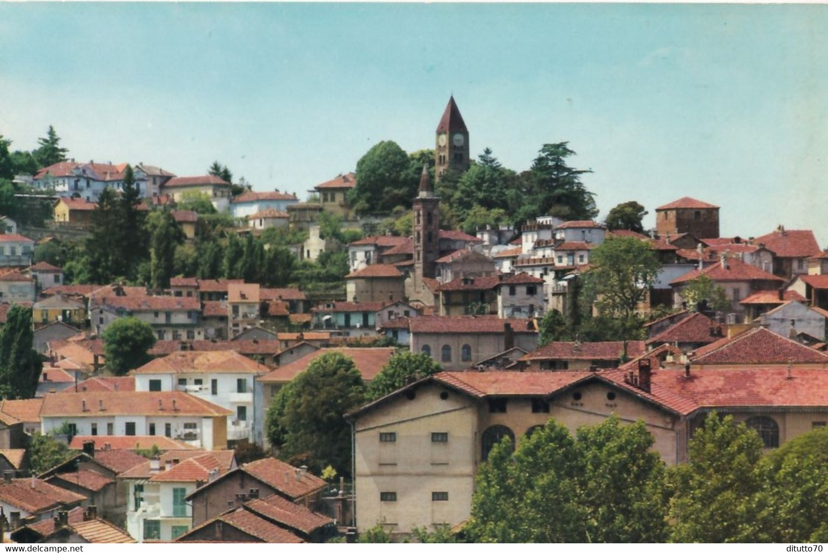 Rivoli Torinese - Scorcio Panoramico Con Campanili Settecentesci - Formato Grande Non Viaggiata – FE390 - Rivoli