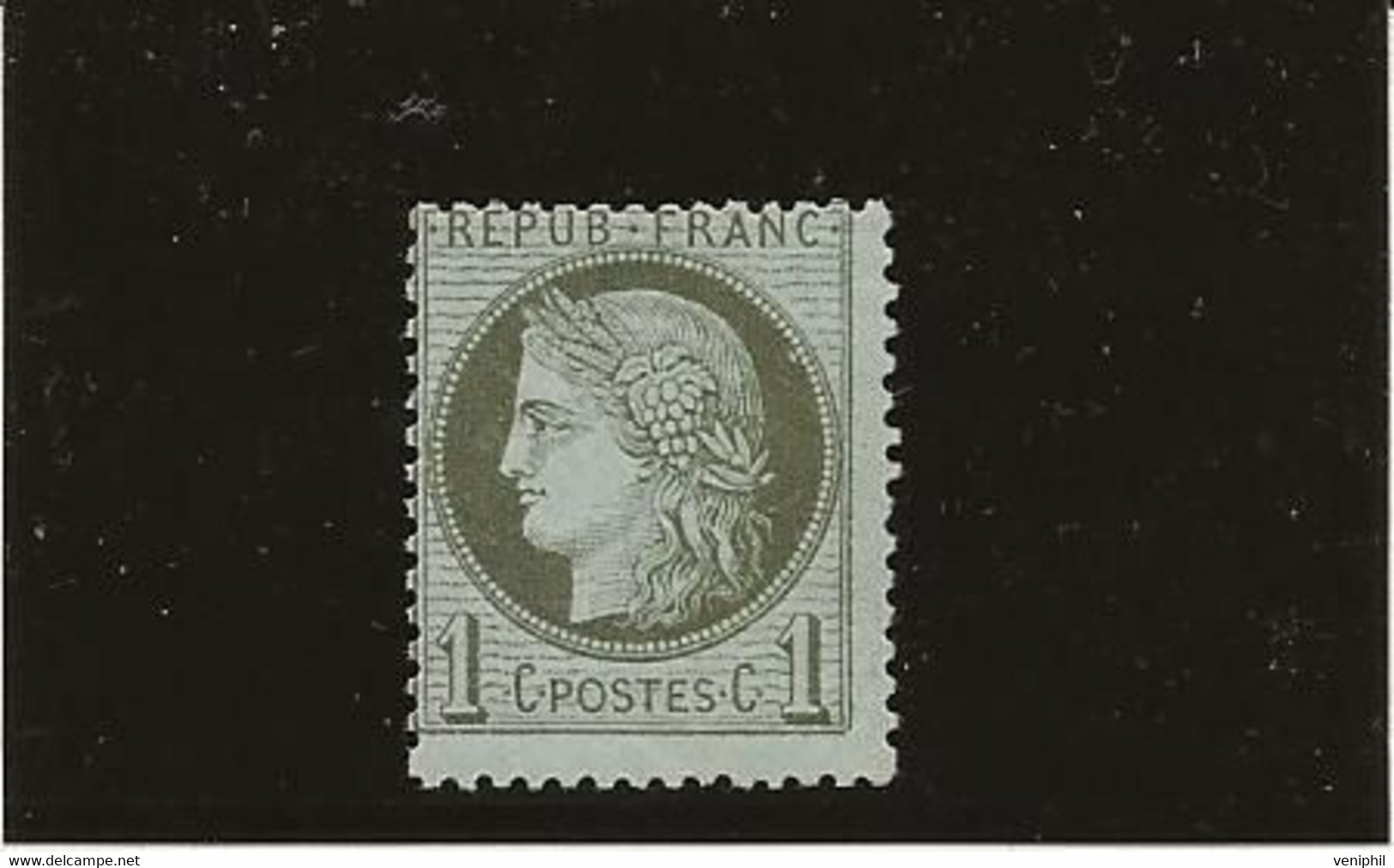 TYPE CERES N°50 NEUF Sans CHARNIERE - ANNEE 1872 - COTE : 100 € - 1871-1875 Cérès