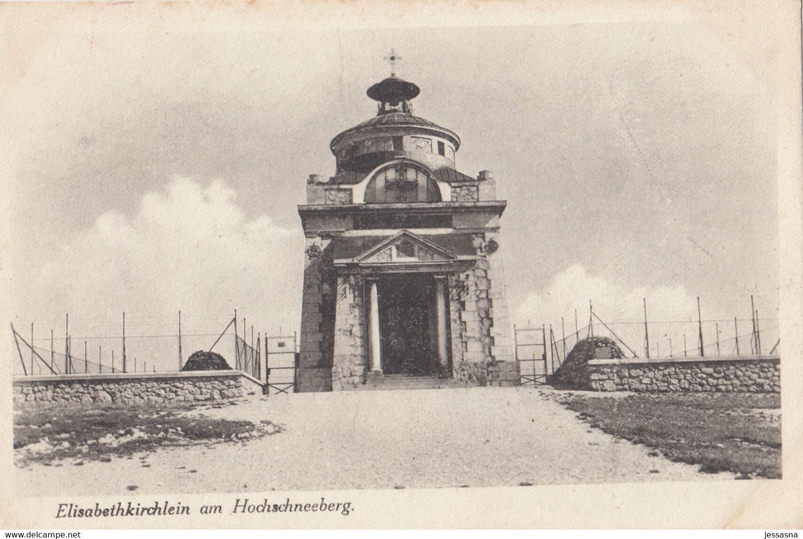 AK - HOCHSCHNEEBERG - Elisabethkirchlein 1920 - Schneeberggebiet