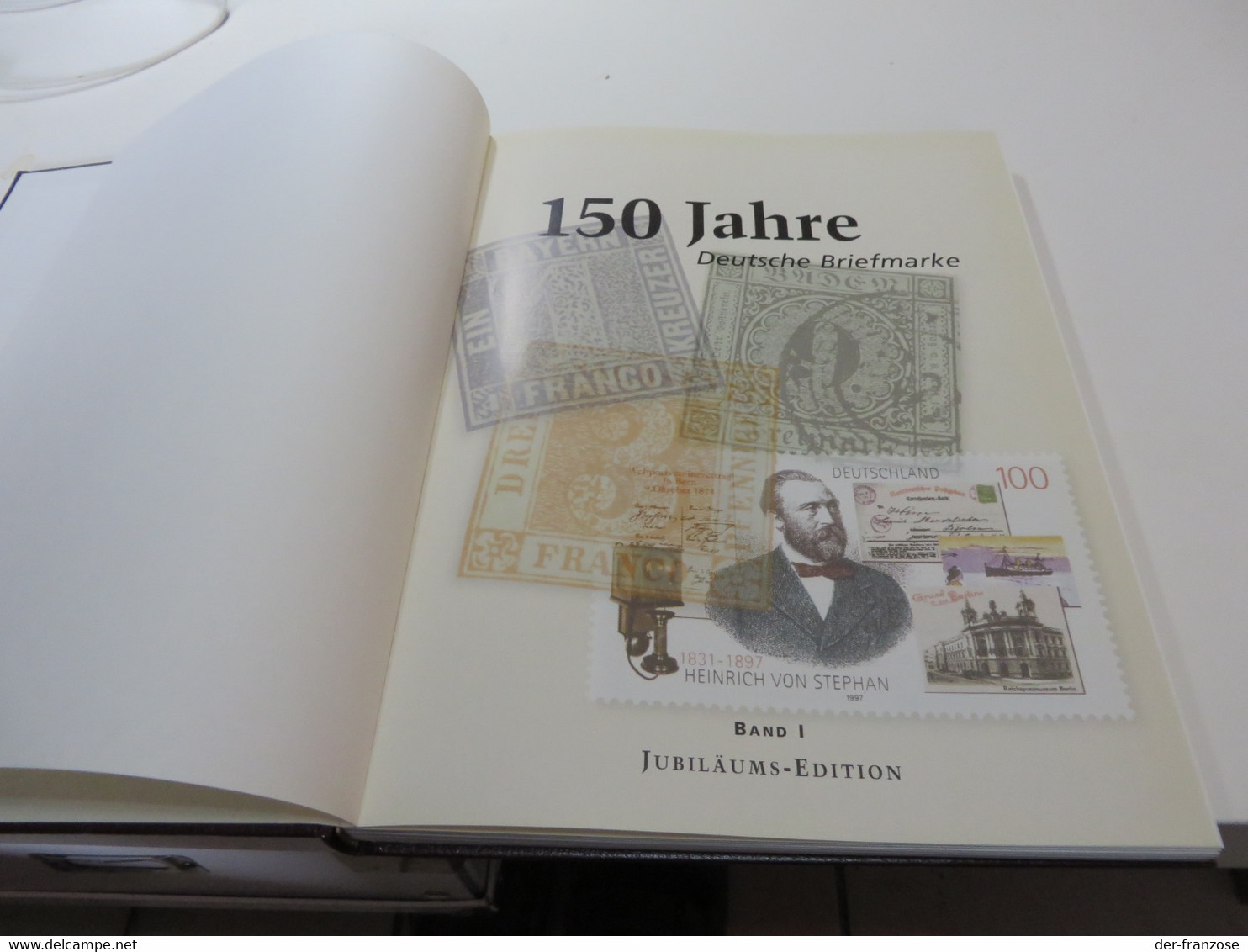 3 BÄNDE  150  Jahre  Deutsche  Briefmarke  JUBILÄUMS - EDITION - Philatélie Et Histoire Postale