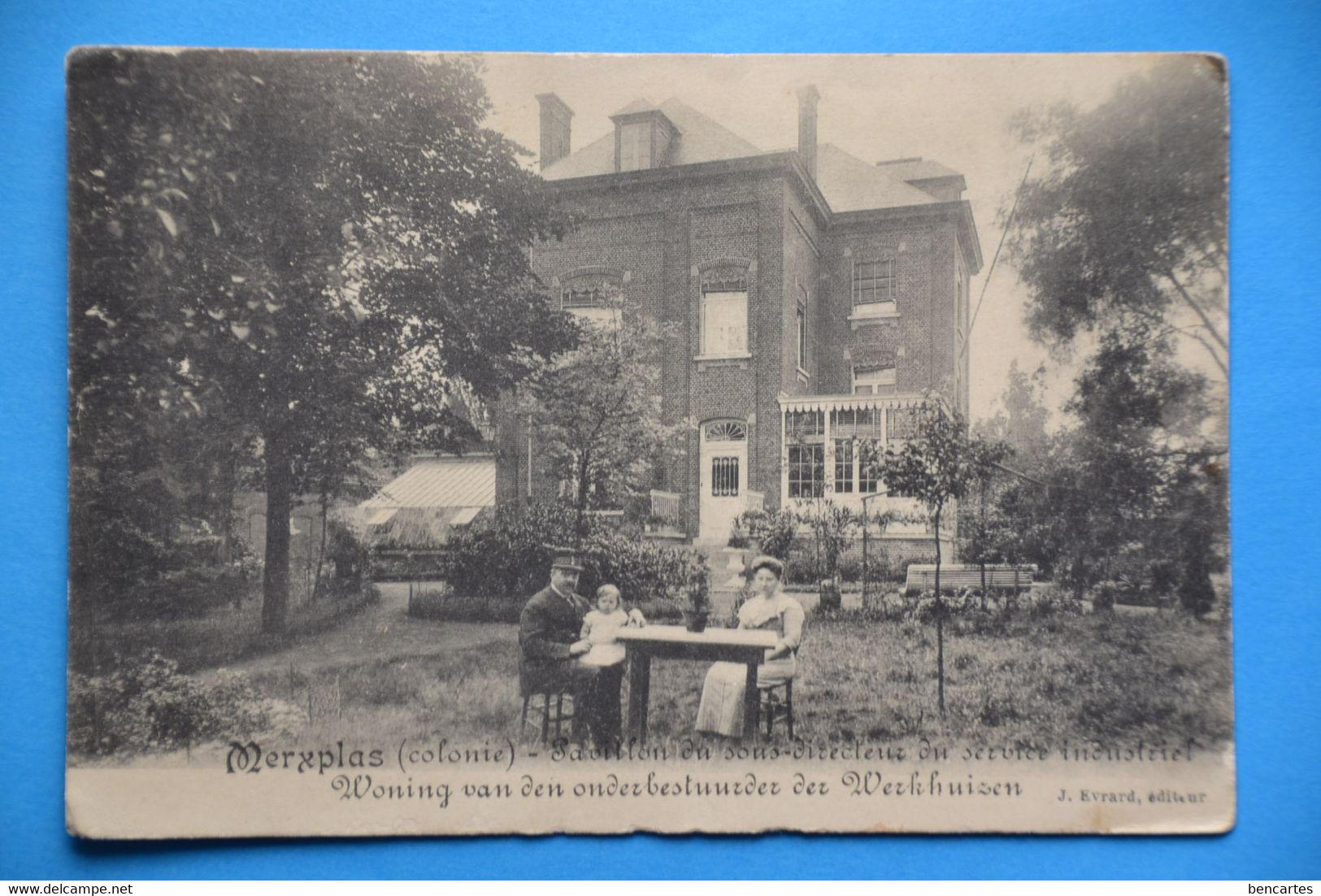 Merxplas 1912: Pavillon Du Sous-directeur Du Service Industriel Animée - Merksplas