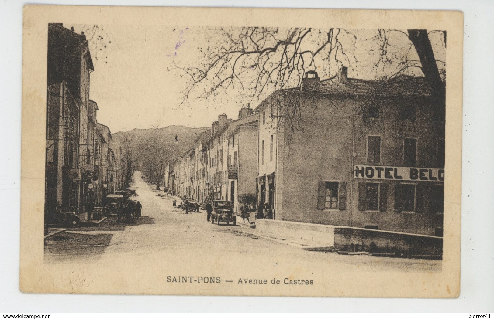 SAINT PONS - Avenue De Castres - Saint-Pons-de-Mauchiens