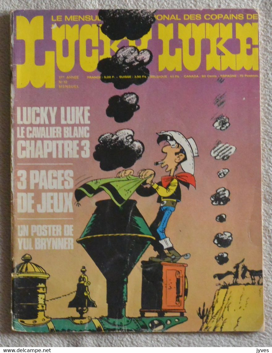 Lucky Luke - Le Cavalier Blanc - N°10 - Lucky Luke