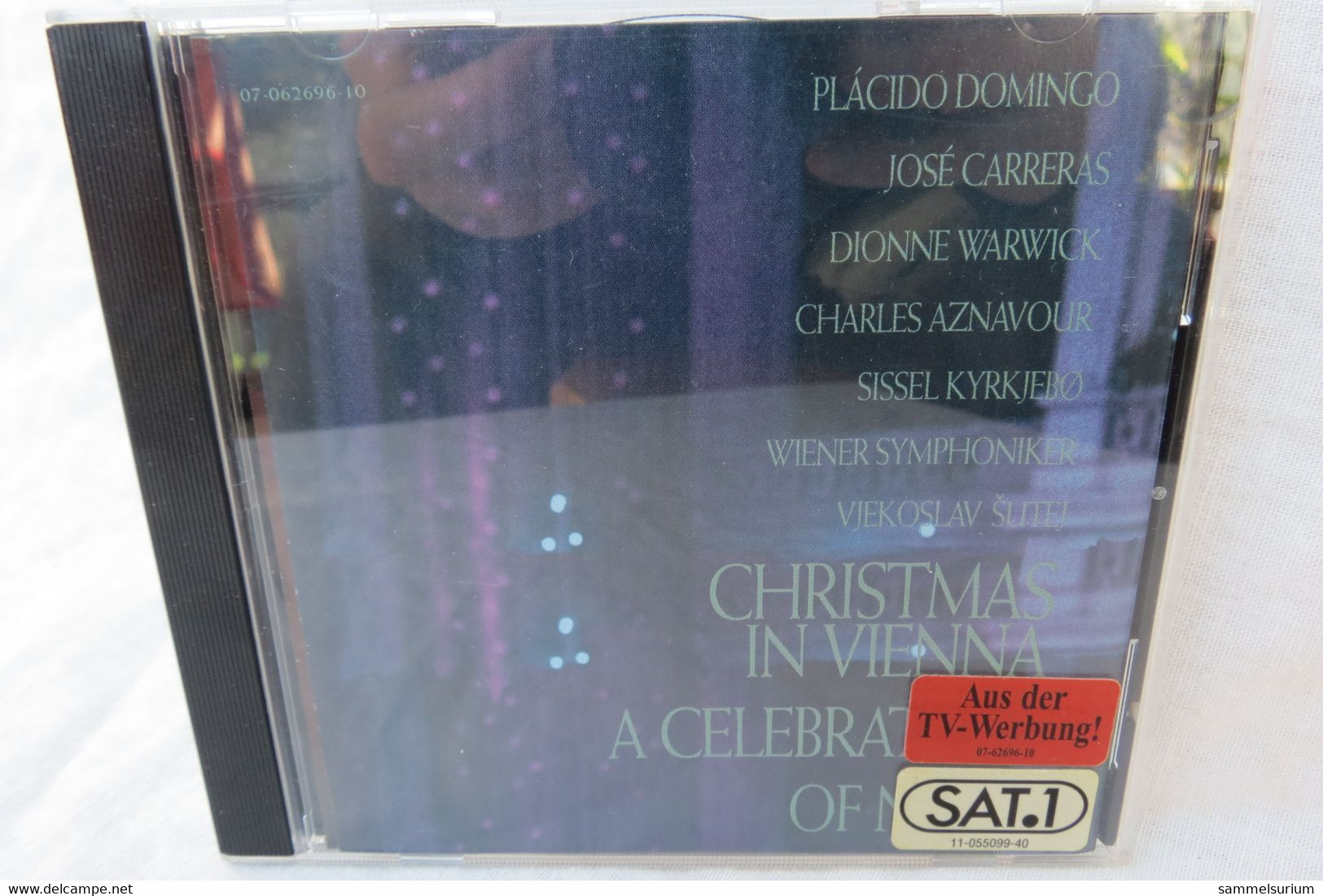 CD "The Best Of Christmas In Vienna" Domingo, Carreras, Kyrkjebo, Warwick - Navidad