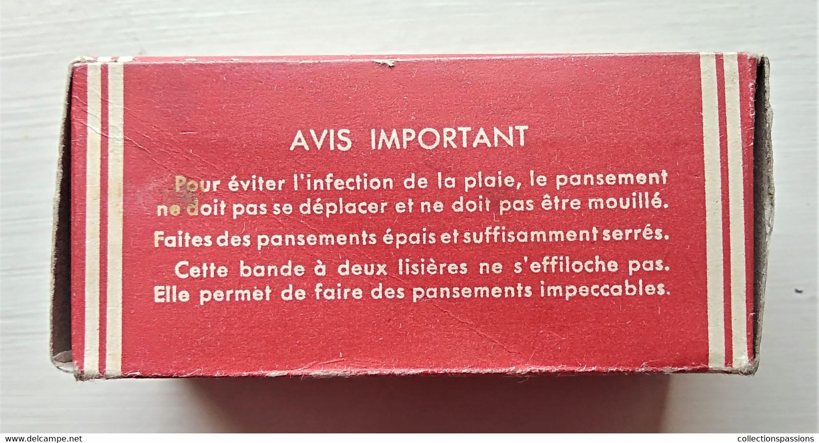 - Ancienne Boite En Carton - Bande De Gaze Hydrophile " CODEX " - Objet De Collection - Pharmacie - - Matériel Médical & Dentaire